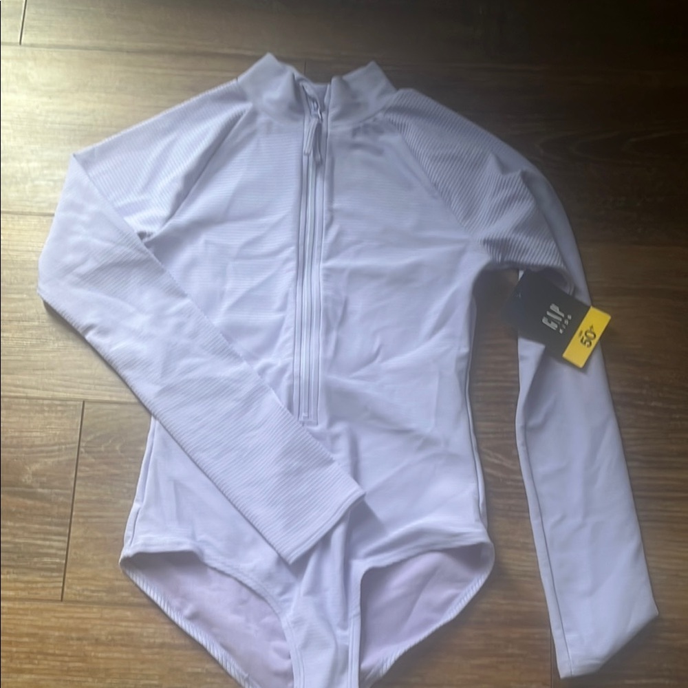 GAP Kids Swim One Piece in Light Purple